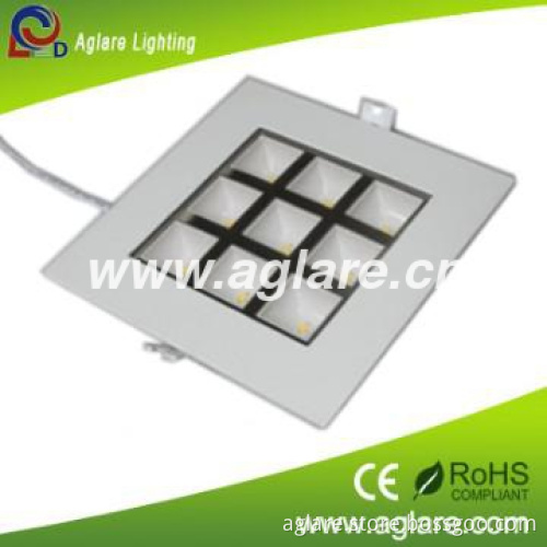 new design factory price 9w square led down light for indoor decoratio